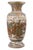 A Japanese Satsuma vase features intricate hand-painted decoration in richly enameled and gilt detail. The body is adorned...