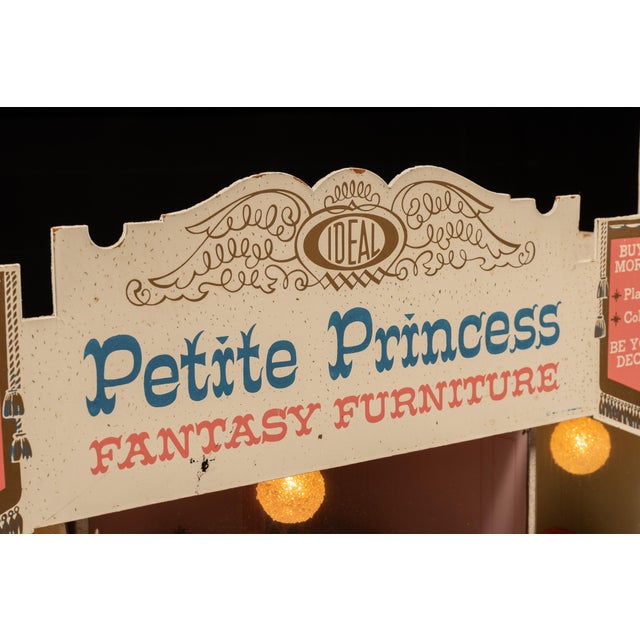 1960s Petite Princess Lighted Store Display For Sale - Image 4 of 10