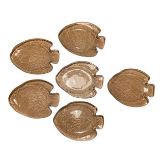 Vintage Appetizer Plate (French, 1970s) For Sale