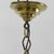 Art Deco Brass Hanging Lamp with 5 Pates De Verre Shades, 1930s For Sale - Image 18 of 18
