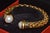 Vintage Fope Flex It Solid 18k Gold Pearl Open Cuff Bangle Bracelet For Sale - Image 12 of 13