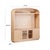 Tan Marlow Natural Wood Entertainment Center For Sale - Image 8 of 9