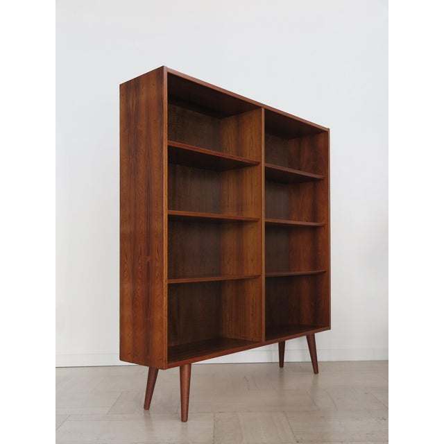 Scandinavian Bookcase attributed to Gunni Omann, Denmark, 1960s For Sale - Image 14 of 14