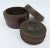 1960s Vintage C.1960's Asian Wood-Carved Drink Coasters & Carrier/Holder For Sale - Image 5 of 8