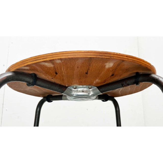Mid-Century Modern Danish Teak Stool, 1960s For Sale - Image 12 of 18