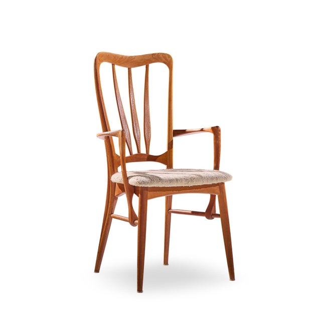 Niels Koefoed for Koefoeds Hornslet Ingrid Mid Century Teak Dining Chairs - Set of 6 For Sale - Image 10 of 18