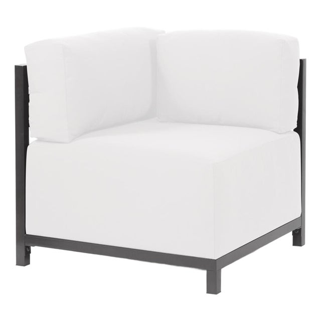 Axis Corner Chair Seascape Natural Titanium Frame For Sale