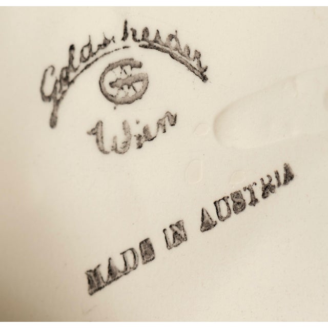 Ceramic Austrian Ceramic Head Sculpture by Friedrich Goldscheider, 1923 For Sale - Image 7 of 8