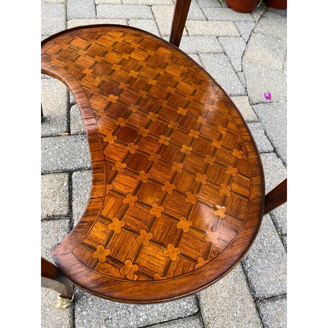 French Louis XV Parquetry Occasional Table, Circa 1760 For Sale - Image 3 of 12