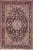 Art Nouveau Antique Blue/Beige Wool Rug - 9'7'' X 12'11'' For Sale - Image 10 of 10