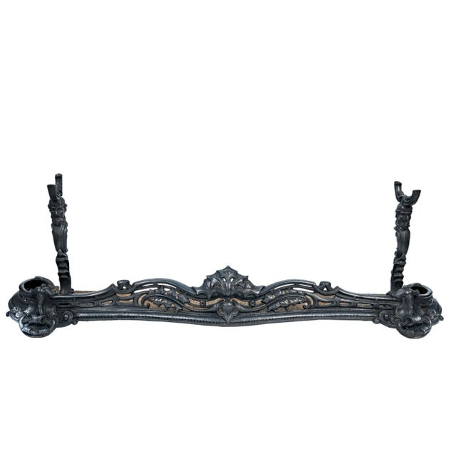 Antique Georgian Fire Fender in Cast Iron For Sale - Image 9 of 9