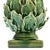 Vintage Majolica Green Faience Artichokes - A Pair For Sale - Image 11 of 13