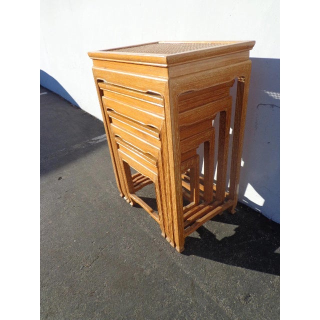 French Traditional Asian Nesting Tables - Set of 4 For Sale - Image 3 of 5