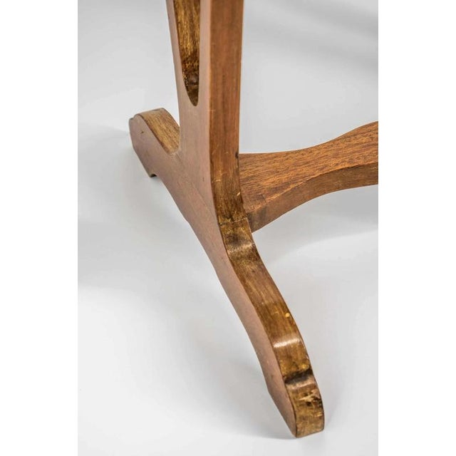 Antique Side Table in Marble and Brass, 1920s For Sale - Image 6 of 16