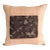 Raw Silk Square Decorative Asian Pillow For Sale