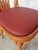 1970s Bentwood Dining Chairs in Red Faux Leather, 1970s, Set of 3 For Sale - Image 5 of 18