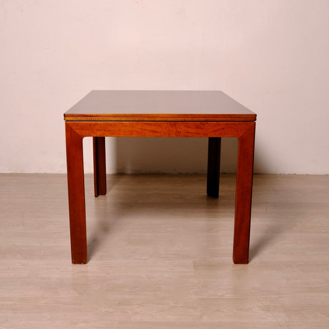 Wooden Dining Table with Book-Shaped Opening, 1950s For Sale - Image 14 of 18