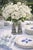 Chinoiserie White with Blue Tulips Pierced Scalloped Salad Plate, 9" For Sale - Image 3 of 4