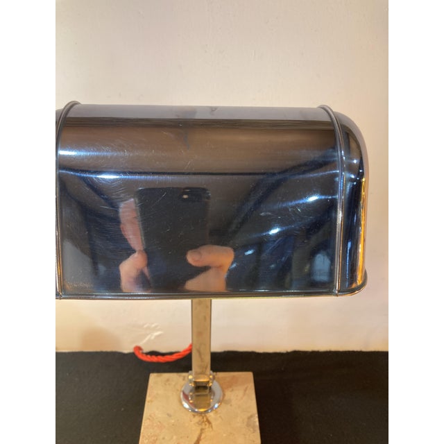 Art Deco Bankers Lamp, 1920s For Sale - Image 6 of 6
