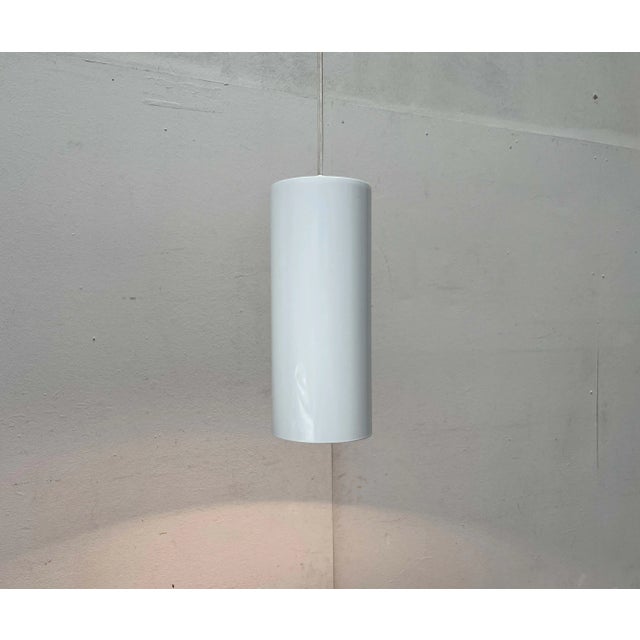 Vintage Danish Minimalist Model Pipeline Pendant Lamp by Ole Pless Jørgensen for Nordisk Solar, 1970s For Sale - Image 18 of 18