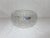 Glass 1980s Crystal Clear Industries Cut Glass Engrave Flowers & Crosshatch Large Bowl For Sale - Image 7 of 7