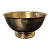 Vintage Mid-Century Seiden Solid Brass Paul Revere Style Footed Bowl - 8.25" For Sale