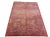 Vintage Turkish Striated Rug in Red, Ivory, and Brown | 5'9" X 7'7" For Sale - Image 4 of 4