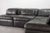 Modular Jeep Sofa in Grey Leather, 1970s, Set of 4 For Sale - Image 9 of 18