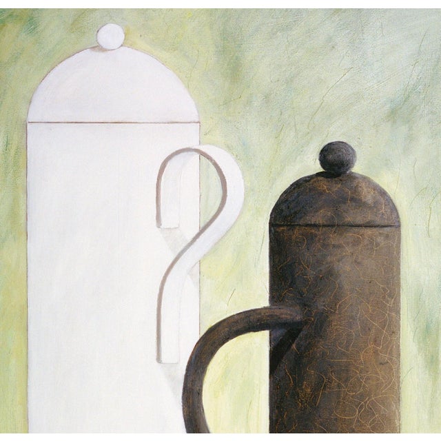 Contemporary Nicolas Party Still Life Oil Paintings and Landscape Watercolours Poster, 2013 For Sale - Image 3 of 4