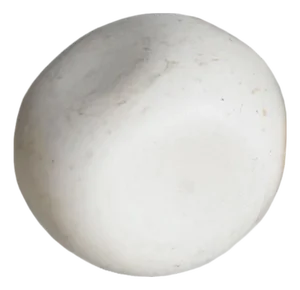 Antique White Aluminia Ceramic Lonsdaleite Sphere