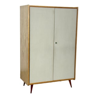 Vintage Wardrobe or Linen Cupboard, 1960s For Sale