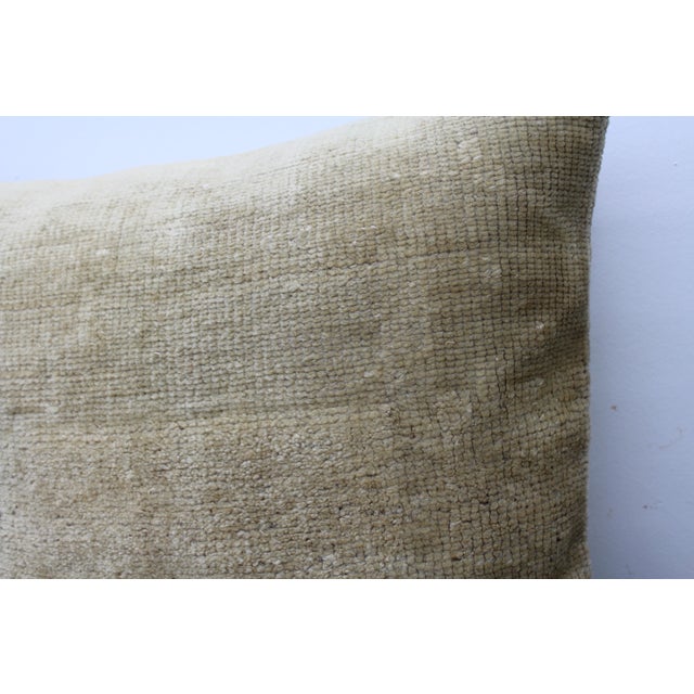 This Turkish pillow cover is made from the highest quality Turkish Vintage Rug in 100% wool on the front. The back is...