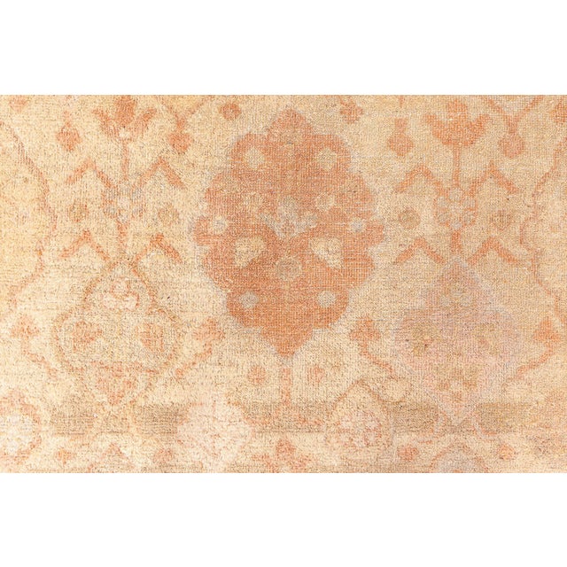 Indian Antique Indian Amritsar Handmade Wool Rug For Sale - Image 3 of 8