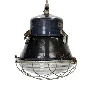 Mid-Century Industrial Loft Ceiling Lamp, 1966 For Sale