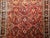 Antique Persian Mahal Sultanabad Rug, Hand-Knotted Wool, Geometric Pattern, 9x13, Red & Navy For Sale - Image 15 of 18