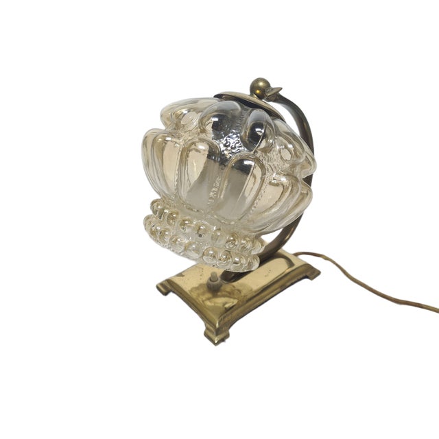 Art Deco Bedside Lamp, Belgium, 1950s For Sale - Image 10 of 14