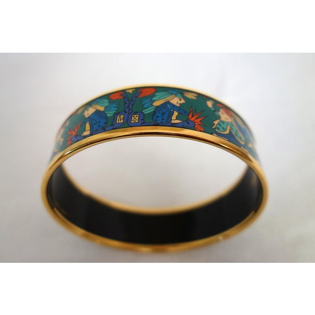 エルメス　HERMES vintage bracelet HERMES Vintage Boucle Sellier Sterling Silver Link Bracelet