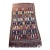 Vintage Ghashghai Kilim Rug With Multicolor Tribal Bands – 8'2" X 4'8" For Sale