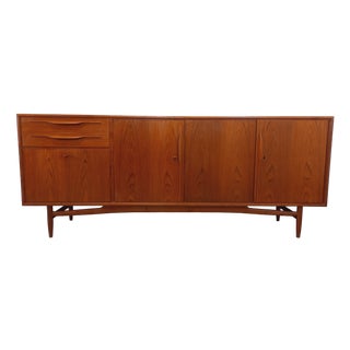 Vintage Swiss Teak Sideboard, 1960s For Sale