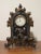 Antique 1850's Mantle Cast Iron Clock For Sale - Image 11 of 13