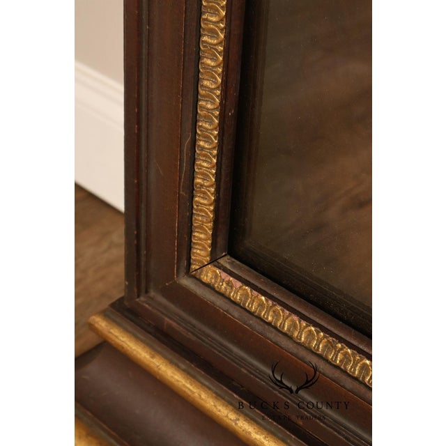 Pair Of Decorative Mirrored Wall Columns With Gilt Carved Capitals By Francisco Hurtado For Sale - Image 9 of 18