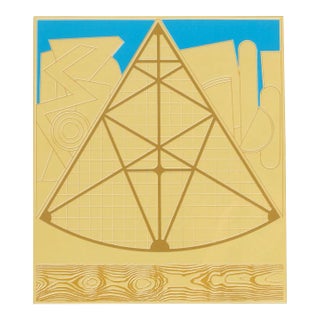 Ostermalm - Original Screen Print by Lucio del Pezzo 1972 For Sale