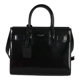 Black Patent Nano Sac Du Jour For Sale