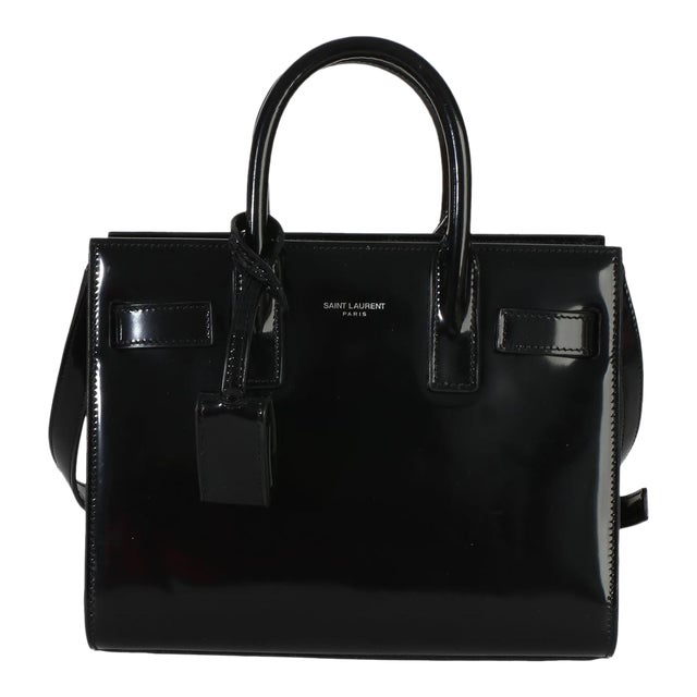 Black Patent Nano Sac Du Jour For Sale