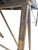 Vintage Industrial Zinc Top 8’ Long Florist’s Metal Trestle Table For Sale - Image 10 of 18