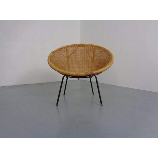 Mid-Century Modern Wicker Chair by Paul McCobb, USA, 1950s For Sale - Image 17 of 17