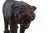 Mid-Century Modern Massive Mid-Century Six-Foot Panther Sculpture, Leather Wrapped, Glass Eyes For Sale - Image 3 of 7