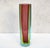 Large Murano Sommerso Block Vase 12 attributed to Mandruzzato, Italy, 1960s For Sale - Image 13 of 18