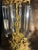 Brass 1850s Cornelius Style Brass Floral Basket Girandole Mantel Lamps - Pair For Sale - Image 8 of 11