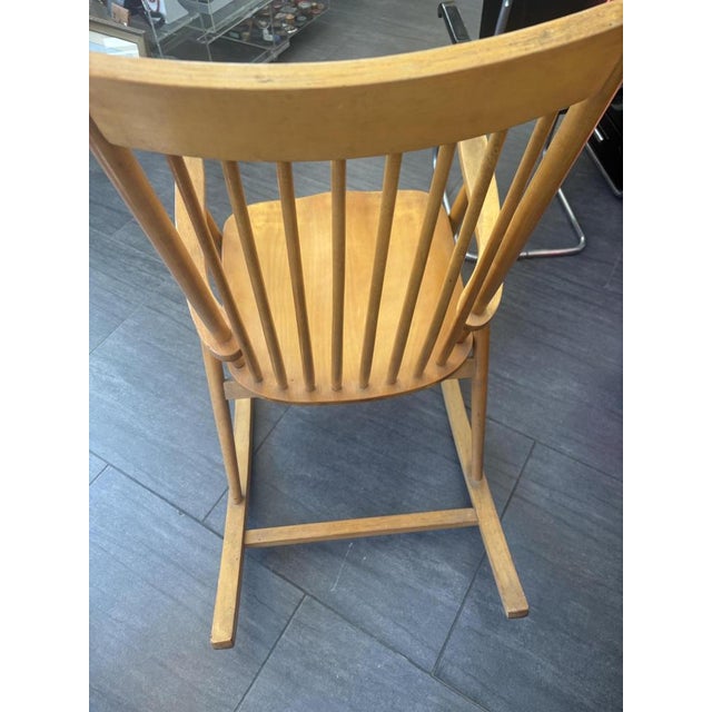 Rocking Chair from Varjonen Puunjalostus, 1960s For Sale - Image 6 of 10